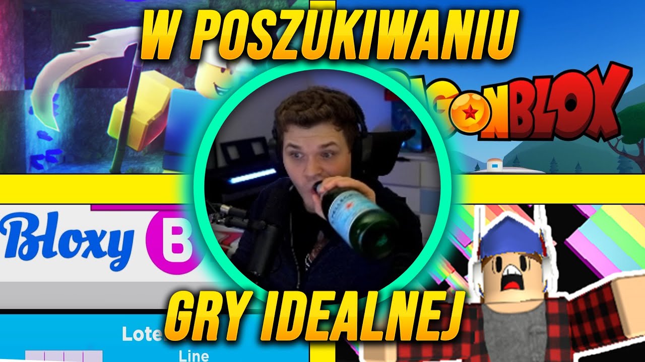 GUCIO | ROBLOX | W POSZUKIWANIU GRY IDEALNEJ! I FARMY W ROBLOX | NAJLEPSZE MOMENTY STRIMA #265