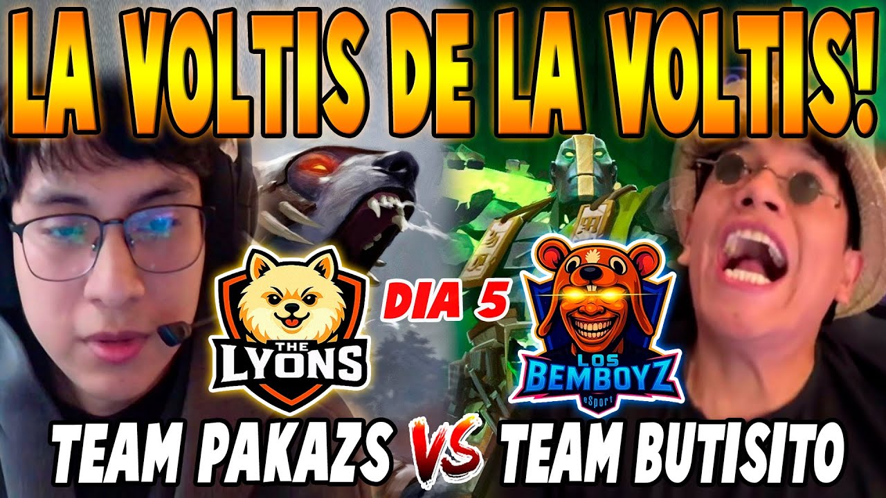 TEAM PAKAZS vs TEAM BUTISITO [BO1] -  DIA 5 
