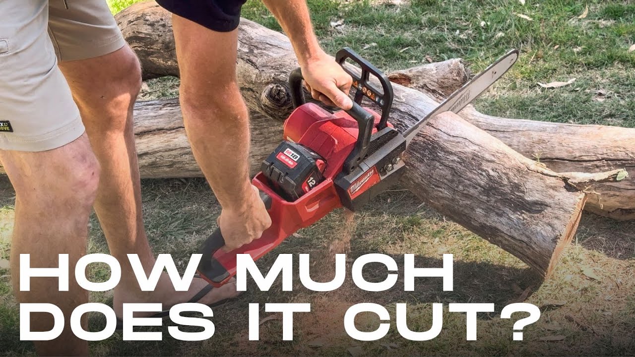 MILWAUKEE M18 CHAINSAW - BEST CHAINSAW FOR CAMPING