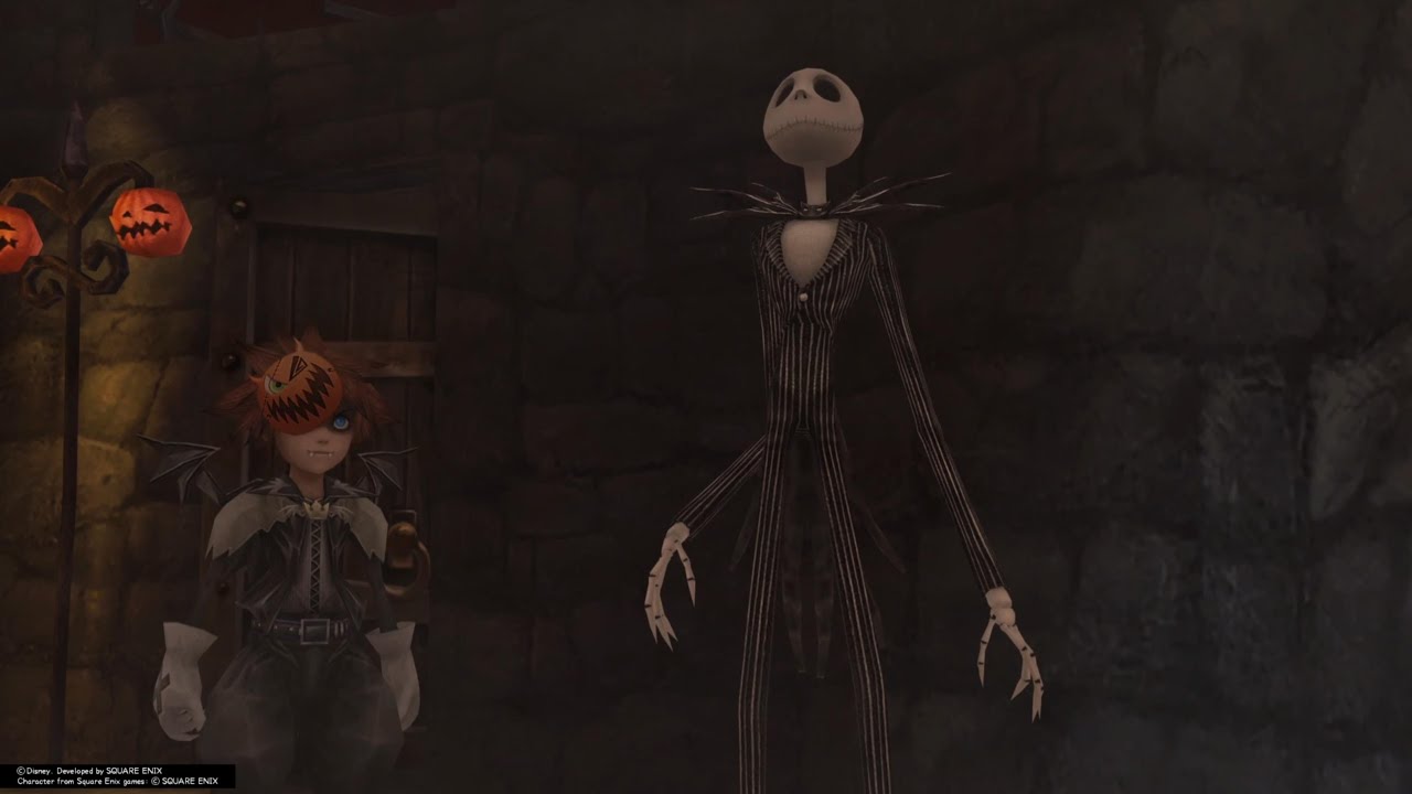 KINGDOM HEARTS FINAL MIX parte 9 Halloween town