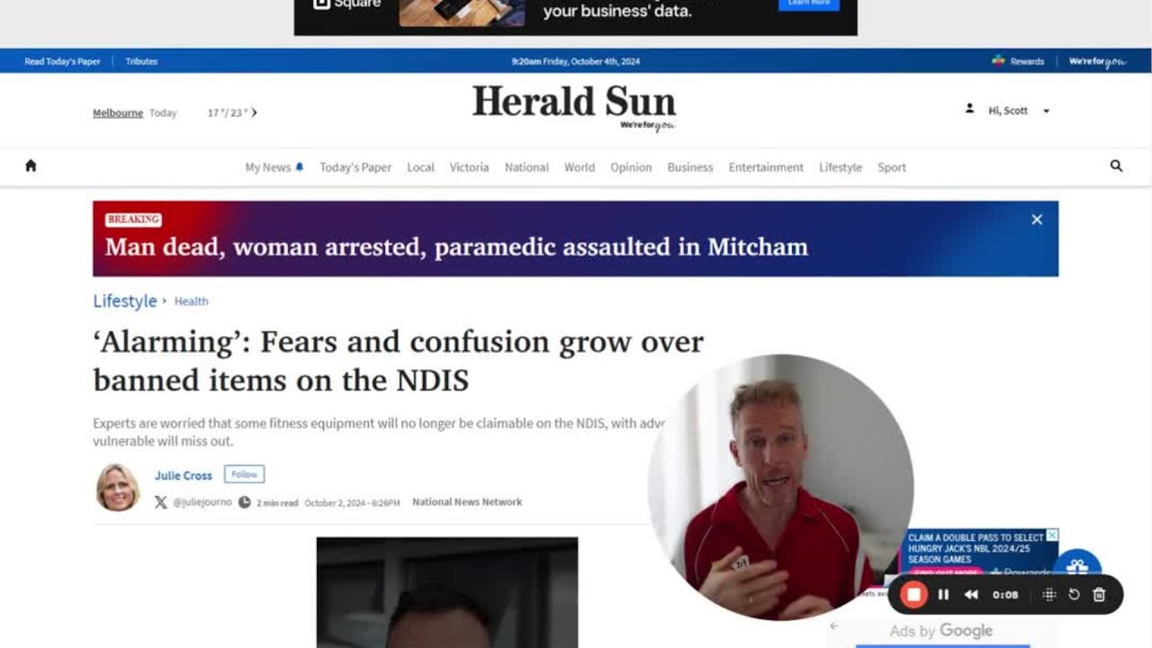 NDIS Banned Items: What Every Personal Trainer Needs to Know