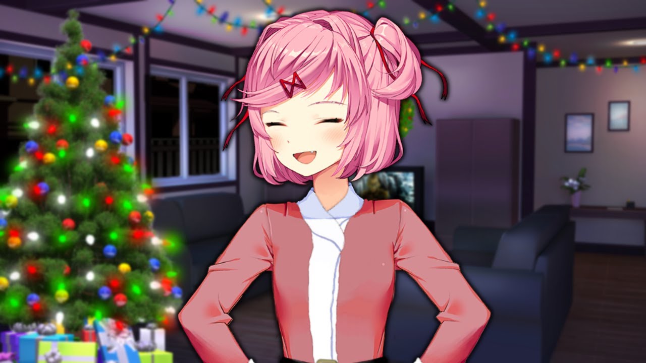 Christmas Day With Natsuki!!!! - Christmas Special - DDLC MOD