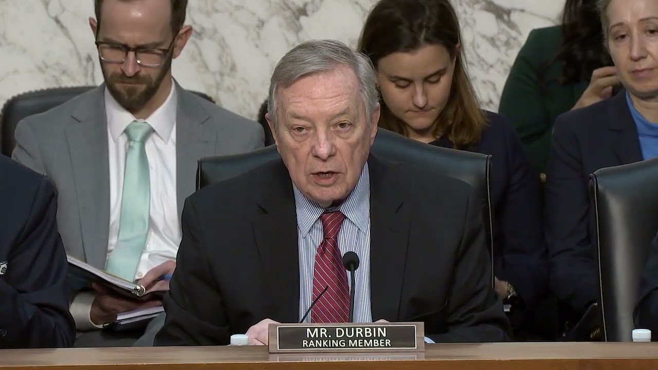Durbin Delivers Opening Statement In Hearing Investigating Nazi-Connected Swiss Bank Accounts