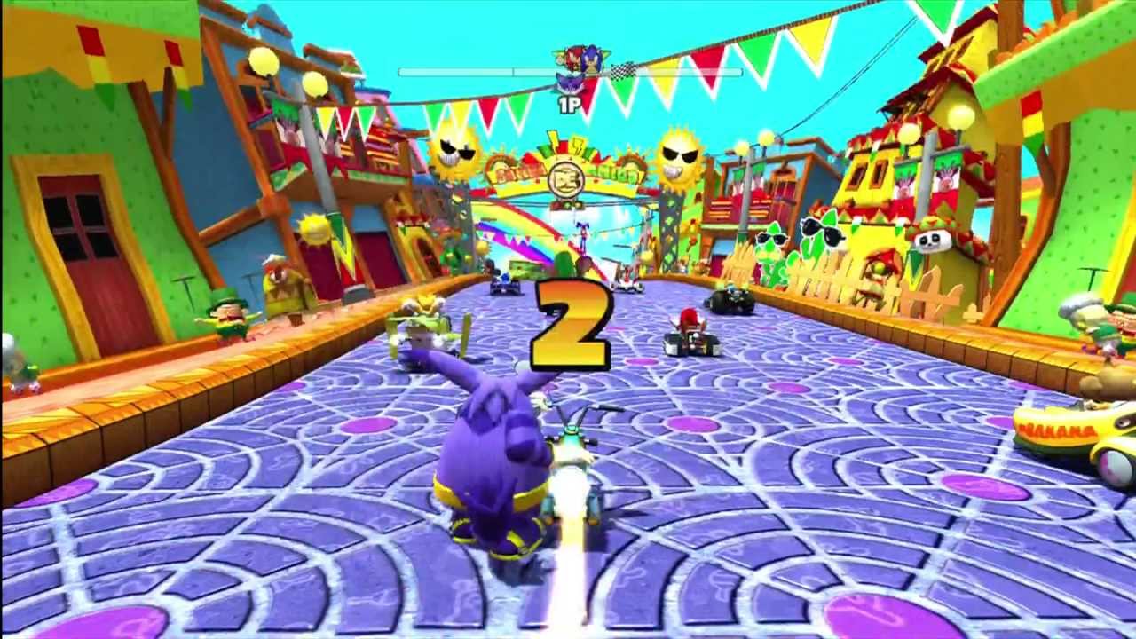 Sonic & SEGA All Stars Racing: Sunshine Tour [1080 HD]