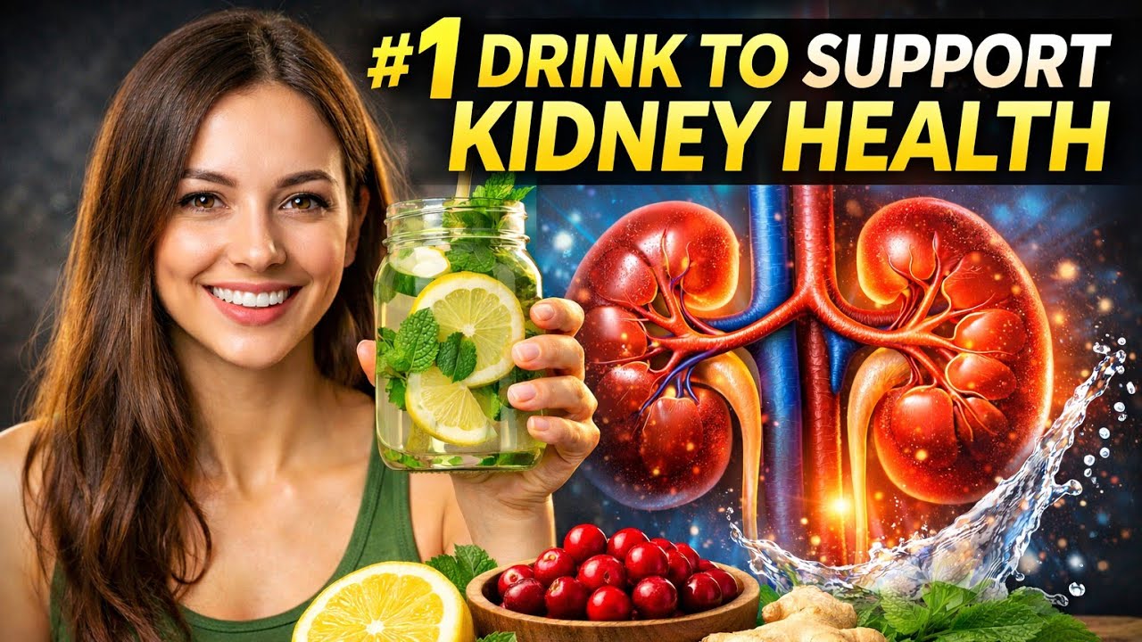 1 Morning Drink That Supports Kidney Detox Naturally🍹Kidney Health & Flush Toxins😳