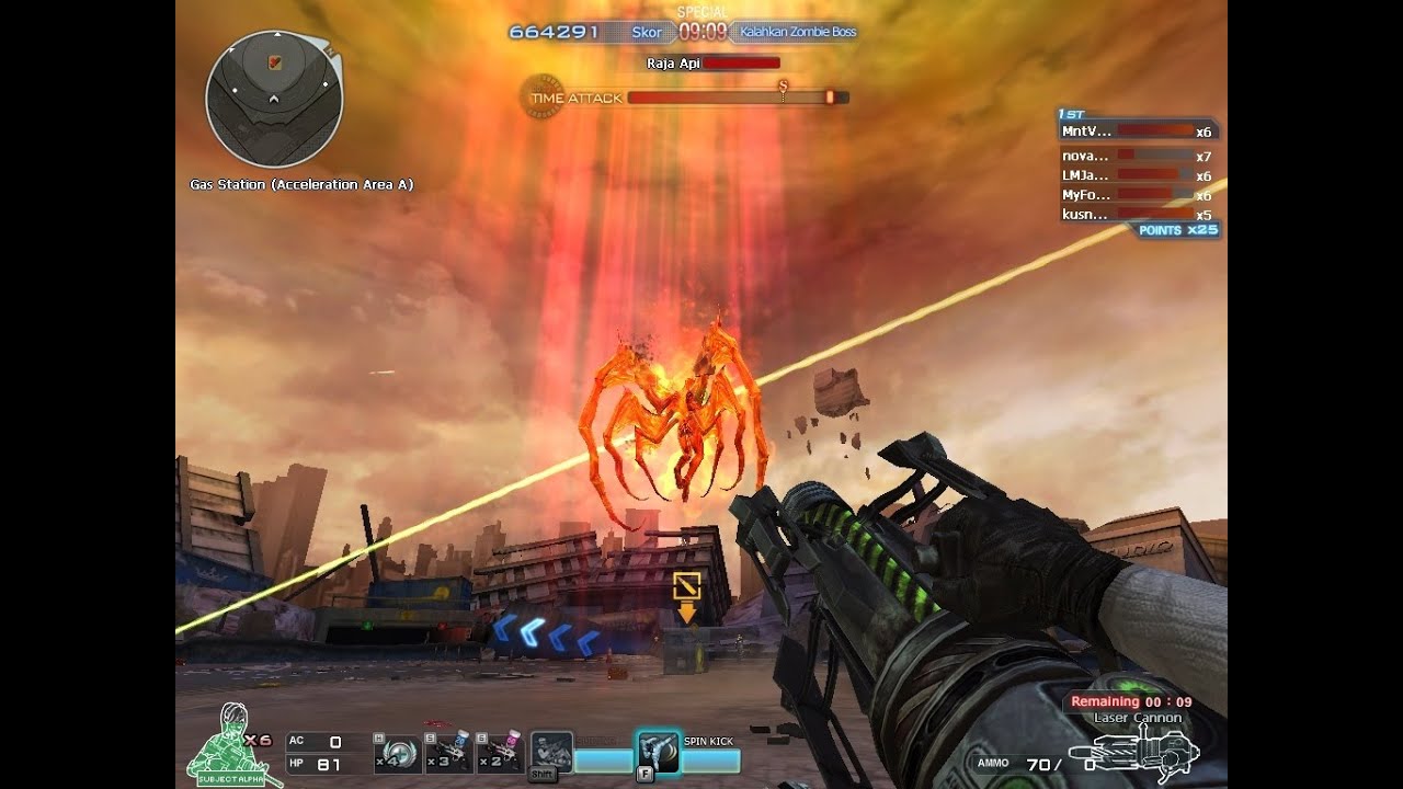 Crossfire Zombie Land Mode Map:Forbidden City