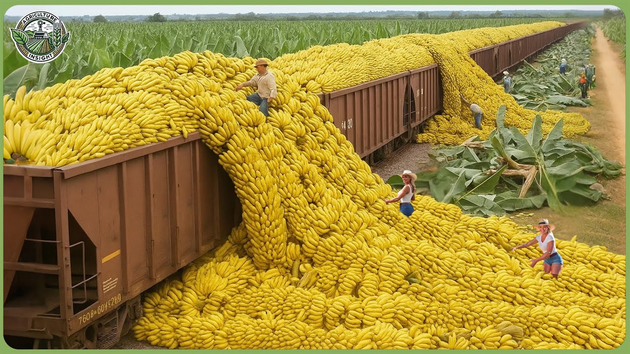 The Most Modern Agriculture Machines Ever – Farmers Harvest 198 Million Tons Each Year