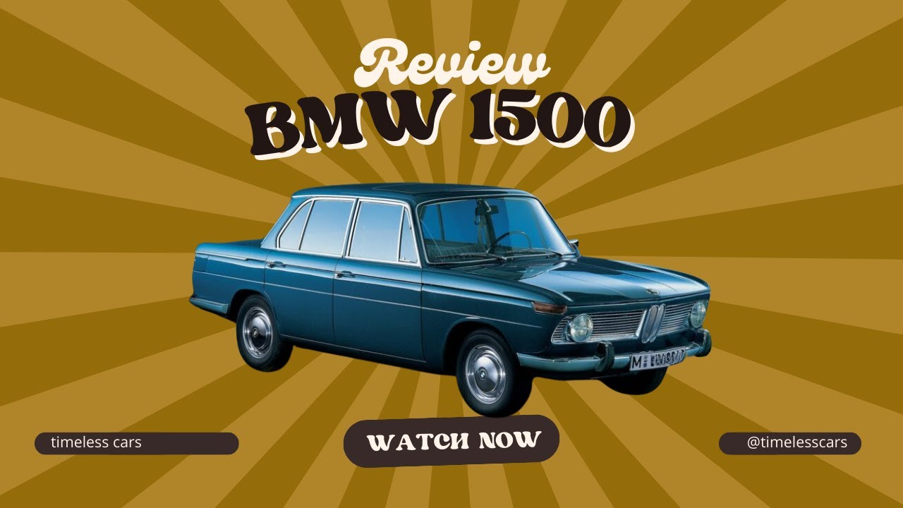 BMW 1500 limousine, veteran car