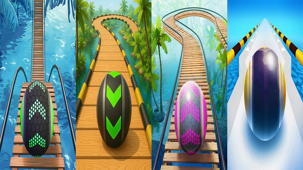 Going Balls VS Sky Rolling Balls VS Rollance Adventure Balls VS Action Balls Ep 1