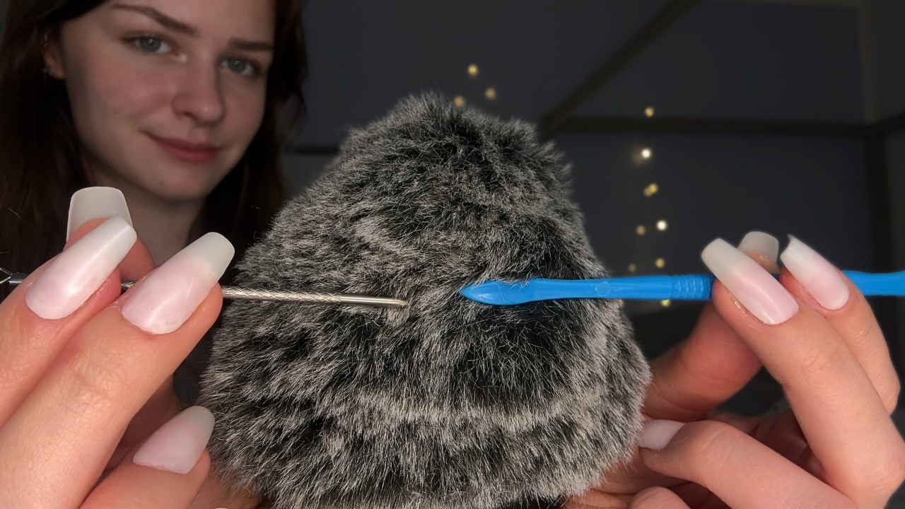 Fluffy Scalp Check with Tools (No Talking) ASMR