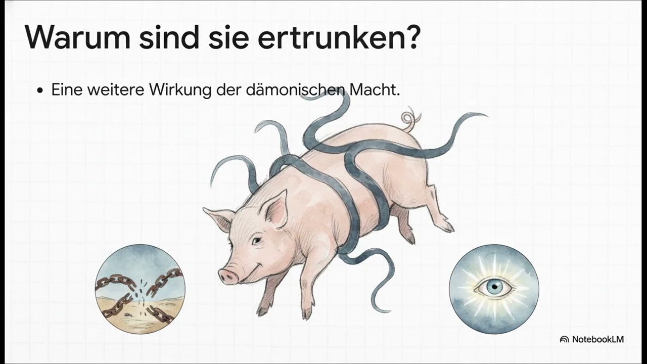 Jesus tötet Schweine
