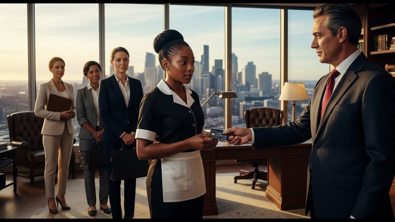 Ceo Billionaire Tests Five Women With His Bank Card — The Maid's Spending Leaves Him Stunned