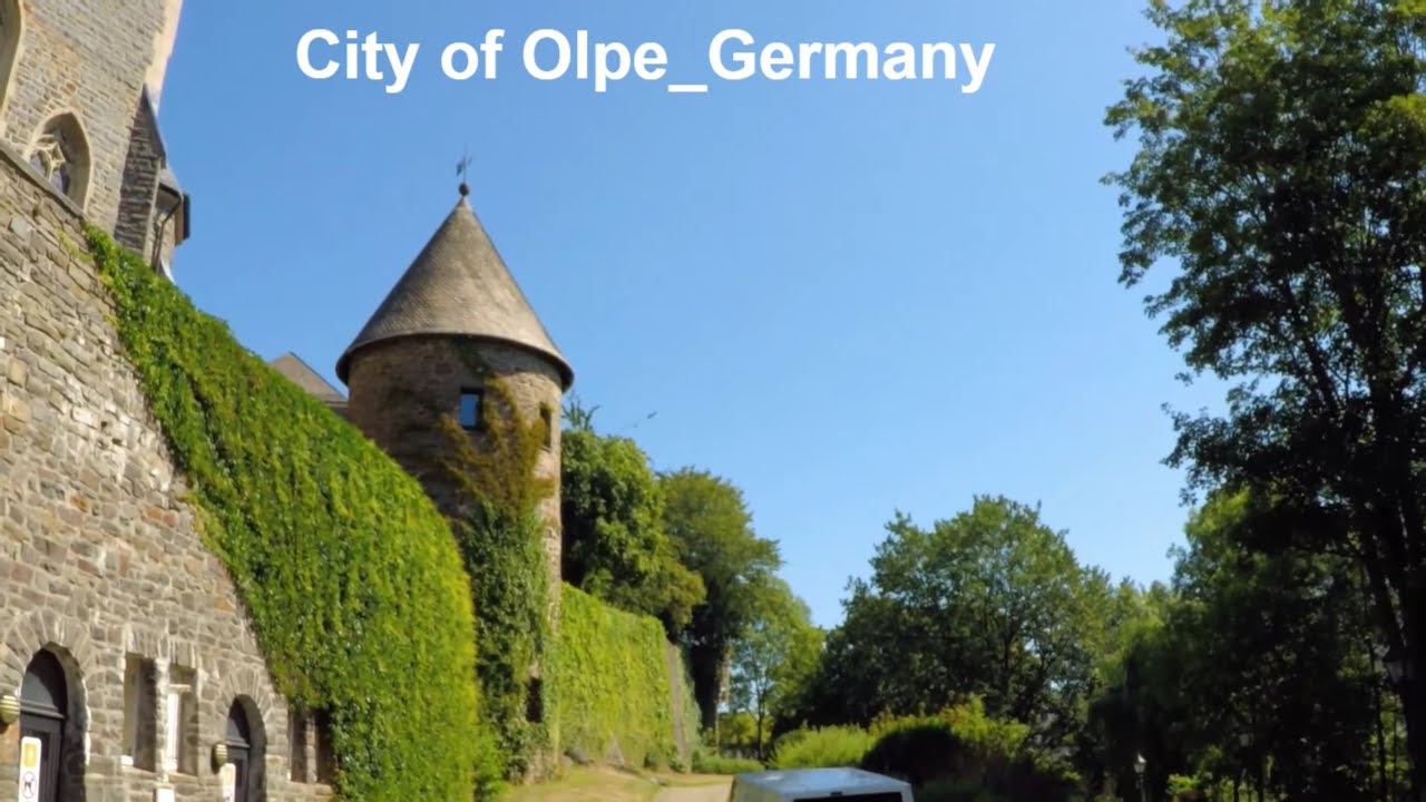 Olpe, a district city in Germany's Sauerland