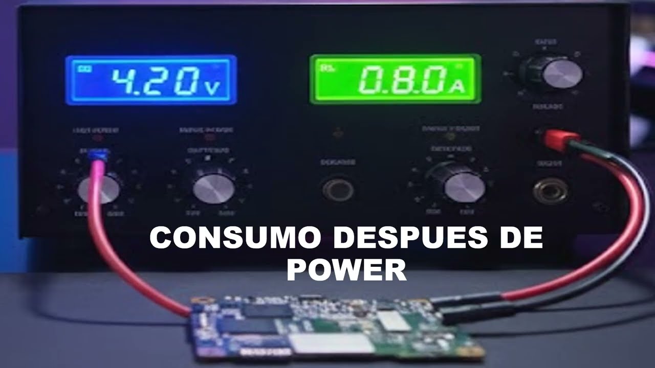 🛠️CONSUMO DE 0 080a DESPUES DE POWER