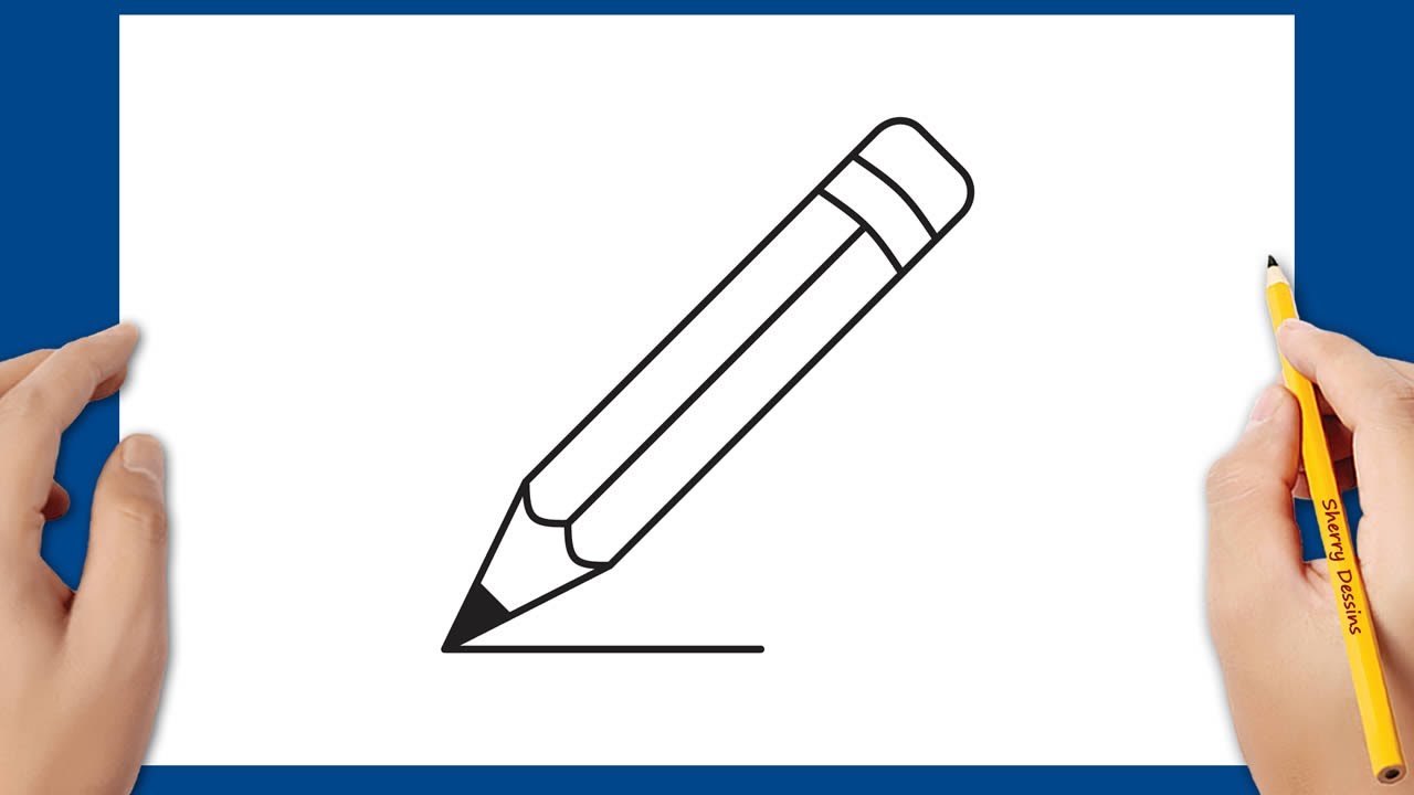Comment dessiner un crayon