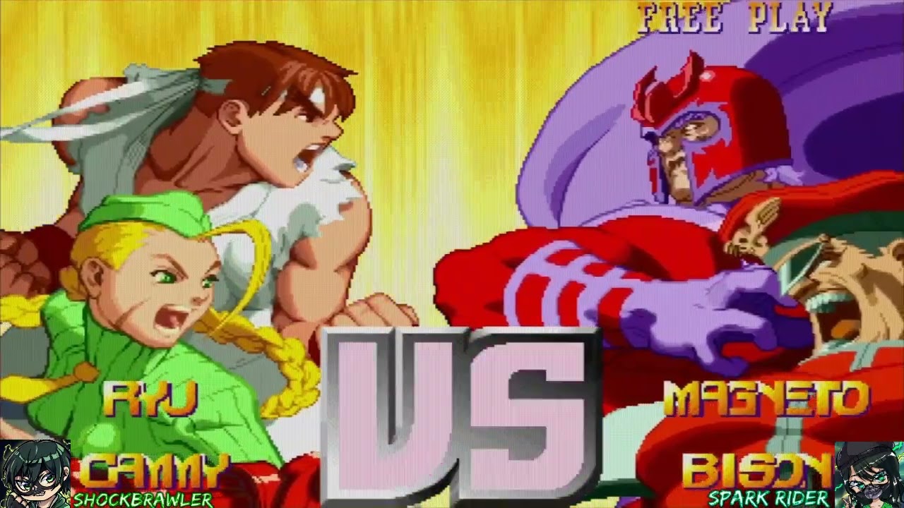 X-Men Vs Street Fighter: Ryu & Cammy Arcade Feat.Spark Rider