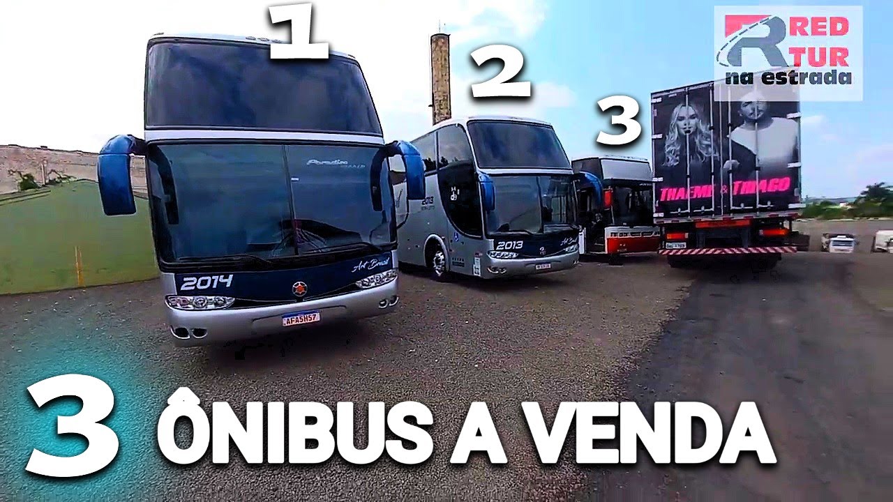 Dois LD G6 e um Busscar 380 à Venda