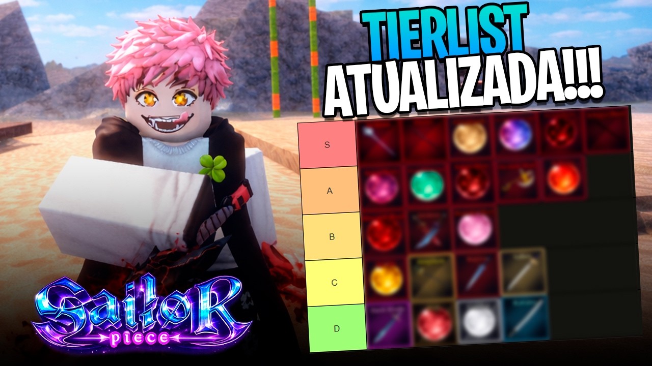 The ultimate tier list of the best swords and melee styles in Sailor Piece! 💥