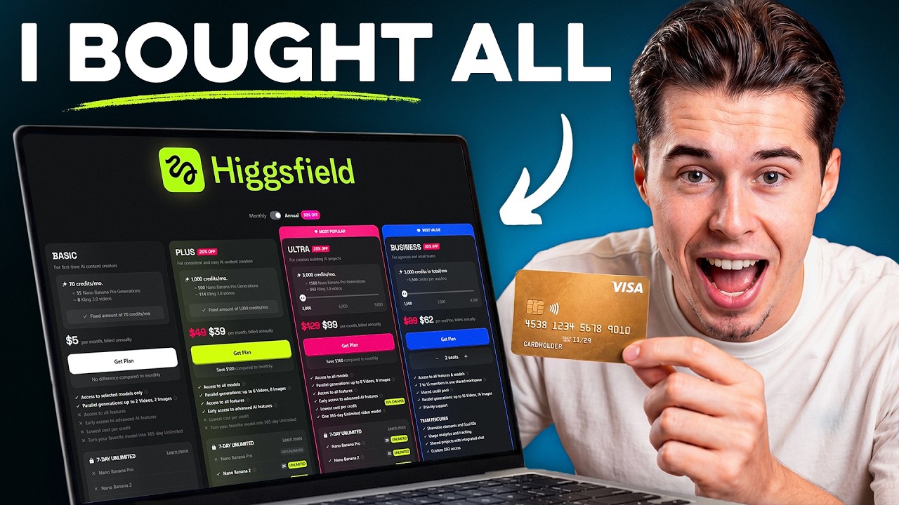 I Bought Every Higgsfield Plan So You Don't Have To