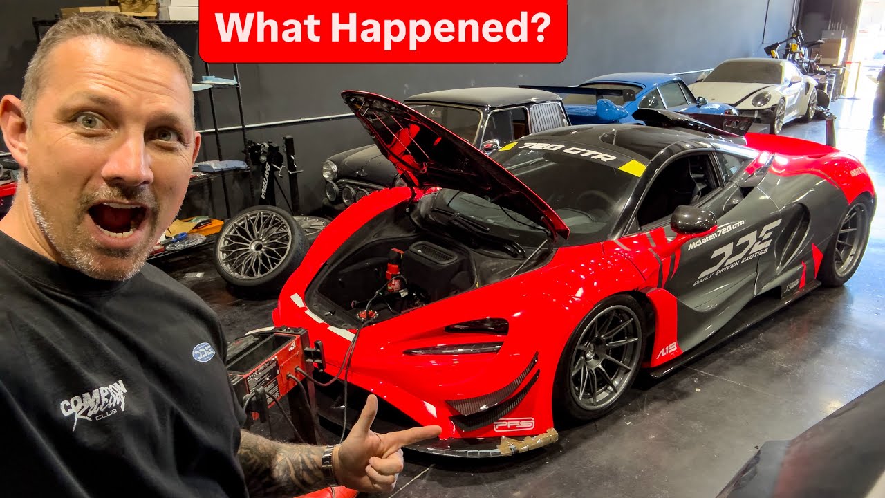 Gintani Cracked My McLaren 720 GTR&rsquo;s transmission control unit &hellip;