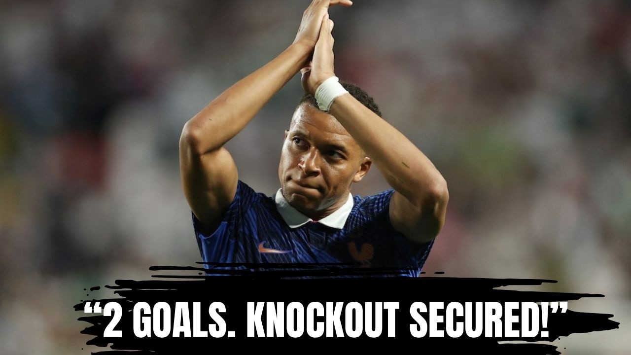 Mbappe double sends France into knockout rounds after lengthy weather delay