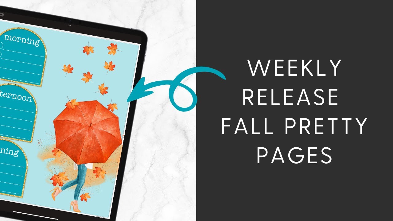 ⭐️ New Release FALL PRETTY PAGES, Glitter Stickers, Neutral Everyday Stickers for digital planning