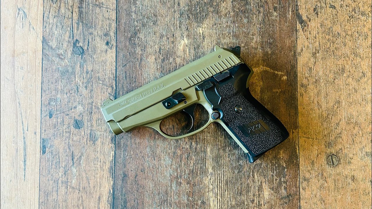 Vorstellung Sig Sauer P239 ME Colour Concept 9 mm PAK PTB 874