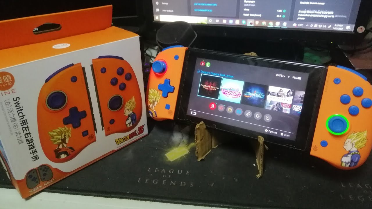 IINE Switch Controller (Dragonball Z edition) Unboxing and review