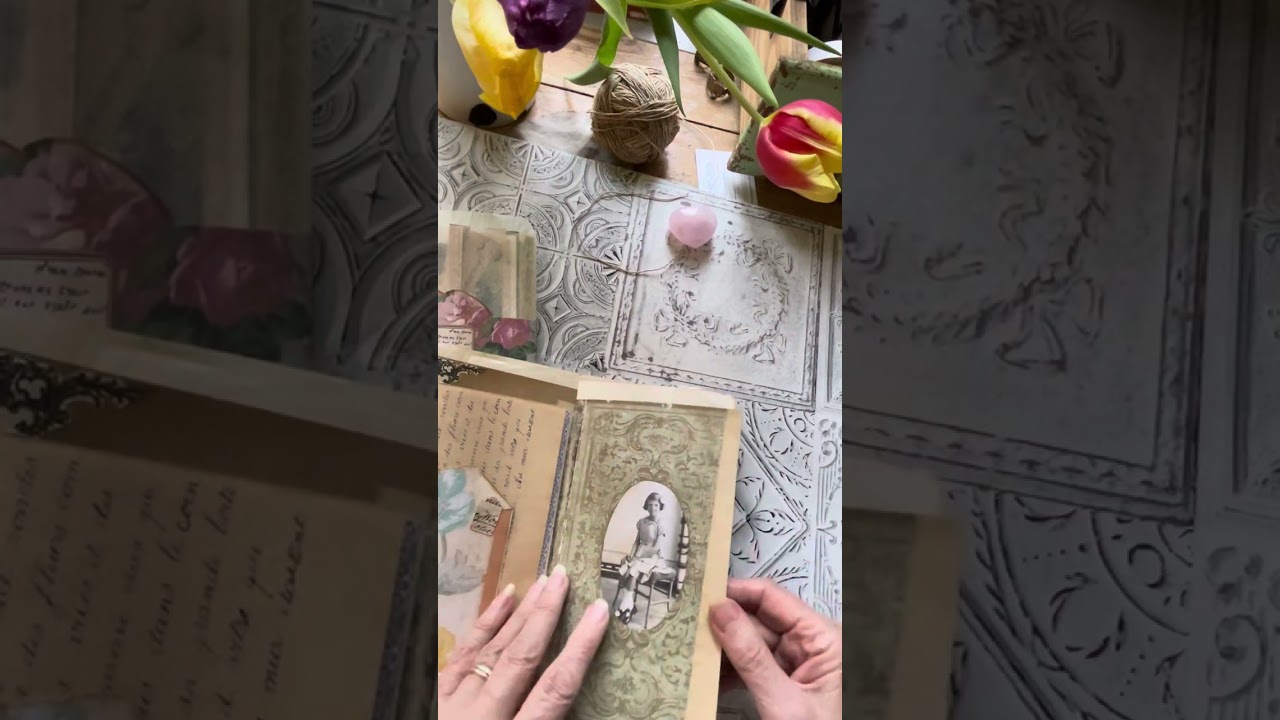 One Day When We Were Young - last journal kit for a while + health update 