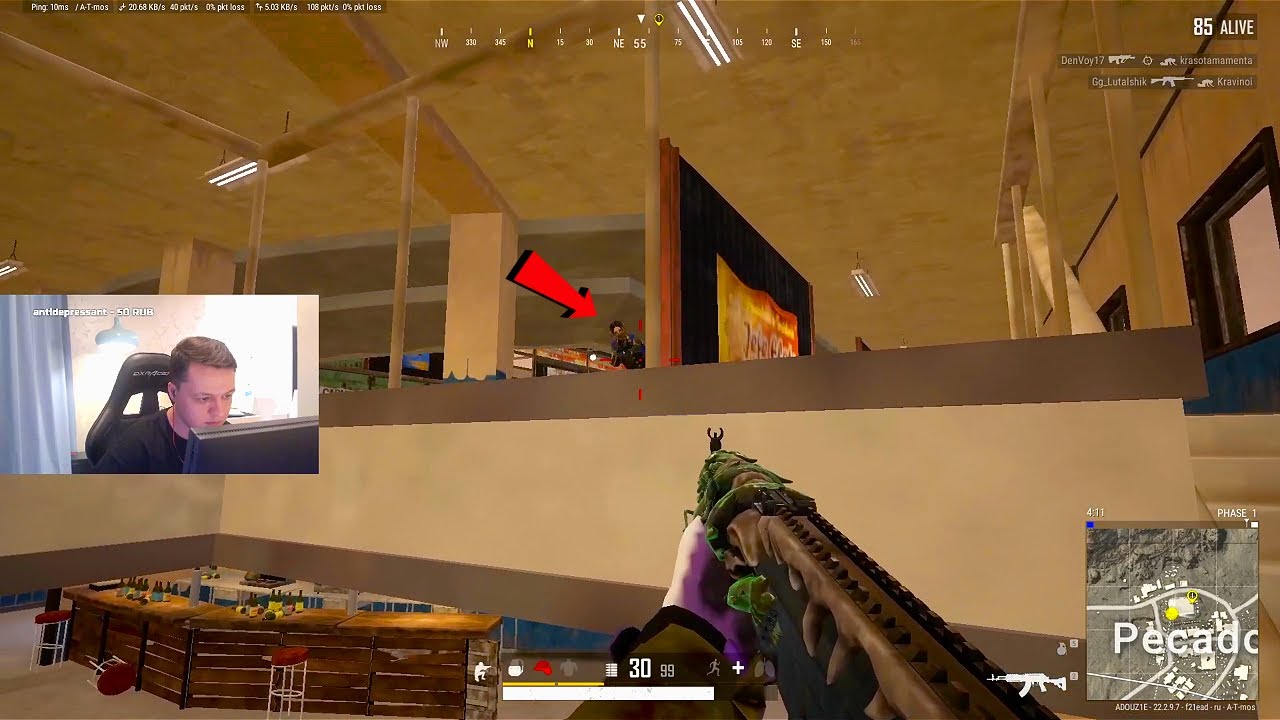 ADOUZ1E Dealing with 20 Kill Squads in Solo #02