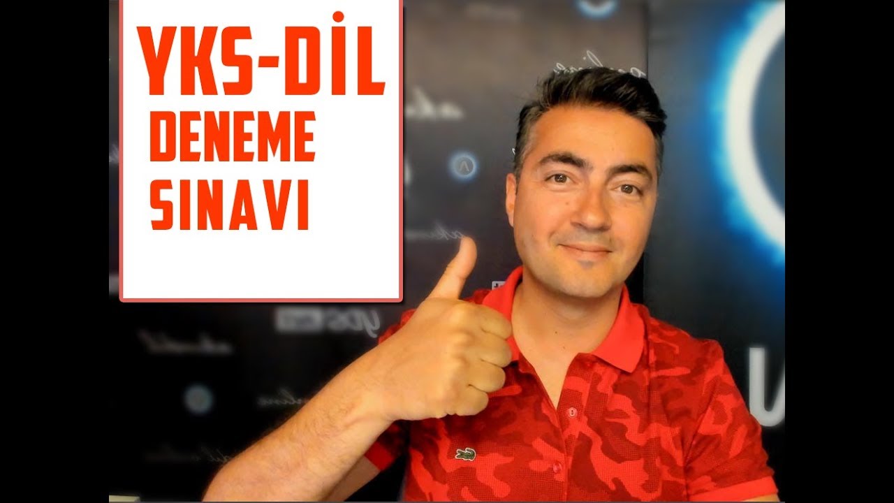 &Uuml;cretsiz YKS DİL Deneme Sınavı ve &Ccedil;&ouml;z&uuml;m&uuml;