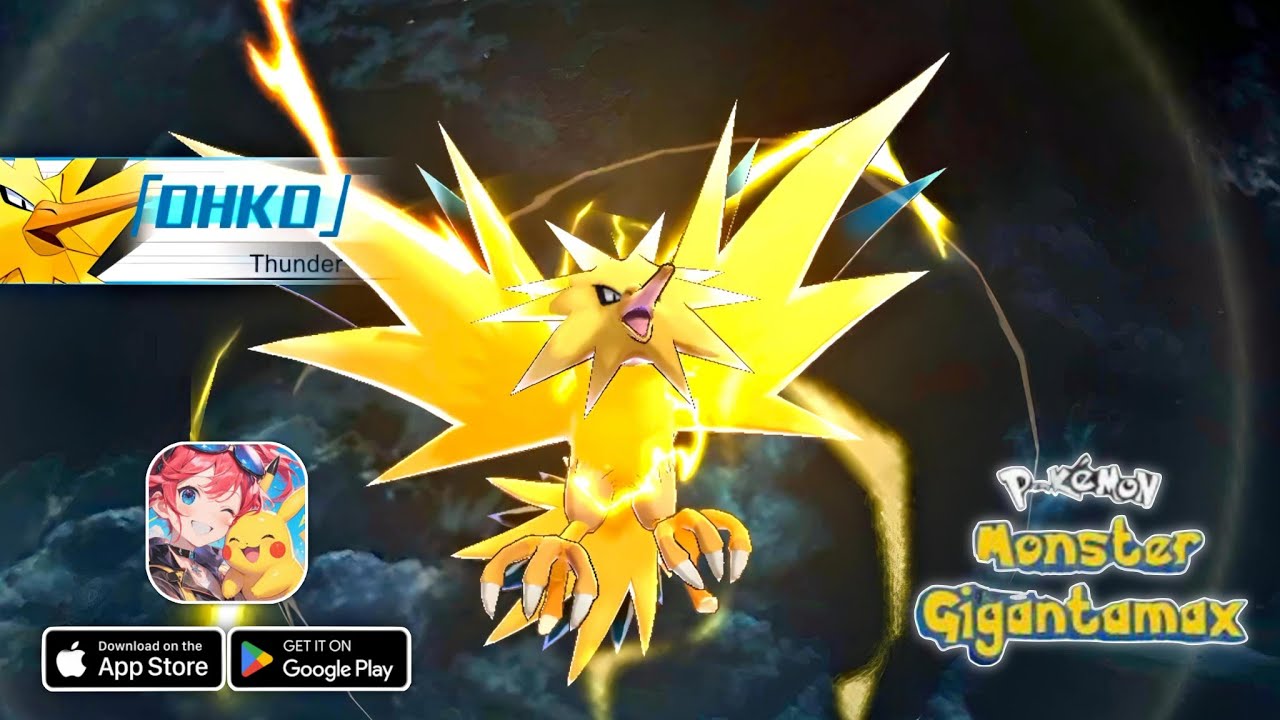 Pokemon Monster Gigantamax Gameplay walkthrough part 1 (Android/iOS)