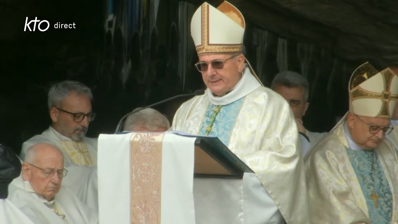 Messe de 10h à Lourdes du 28 août 2025