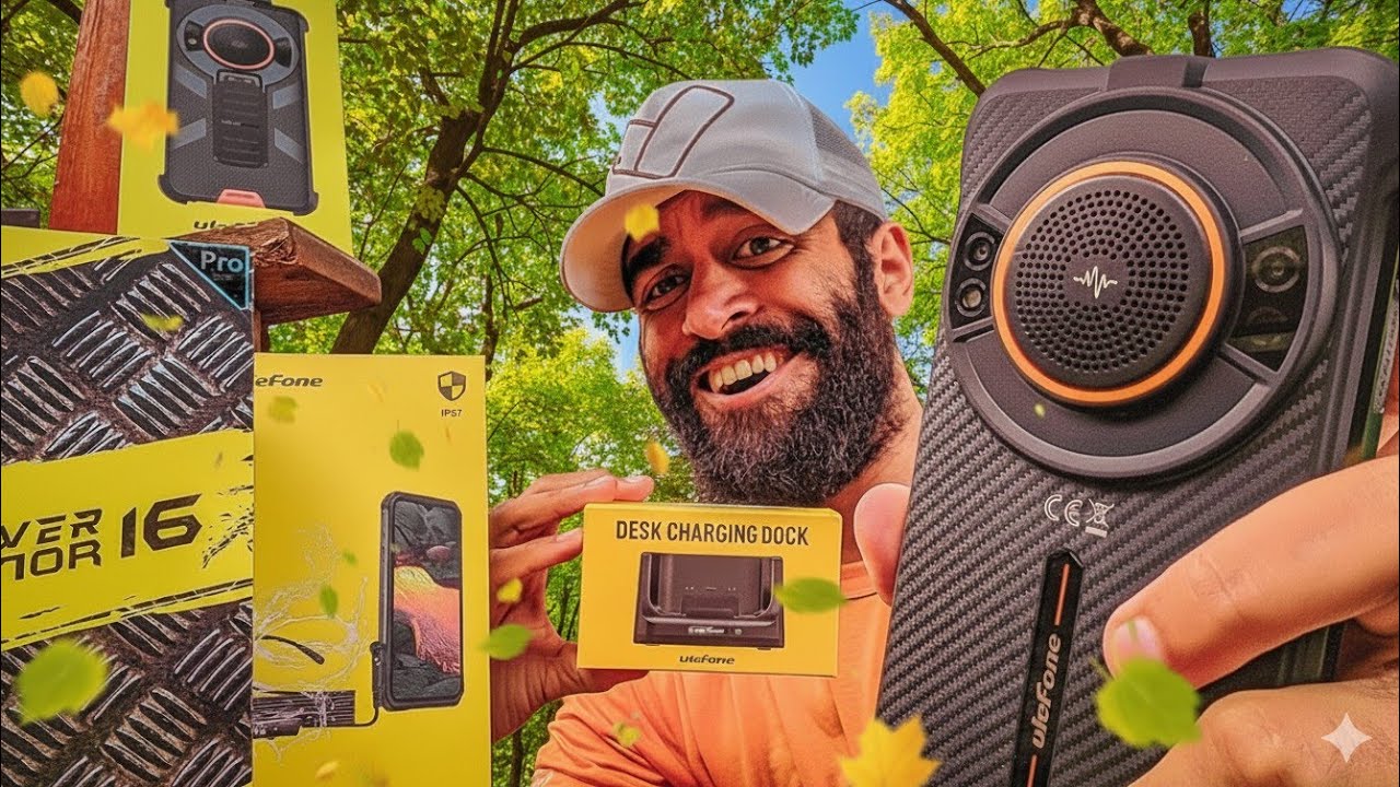 ✹o MAIOR ALTO FALANTE do MUNDO num CELULAR? 😲❗ ULEFONE POWER ARMOR 16 PRO , 129db, 3.5W..