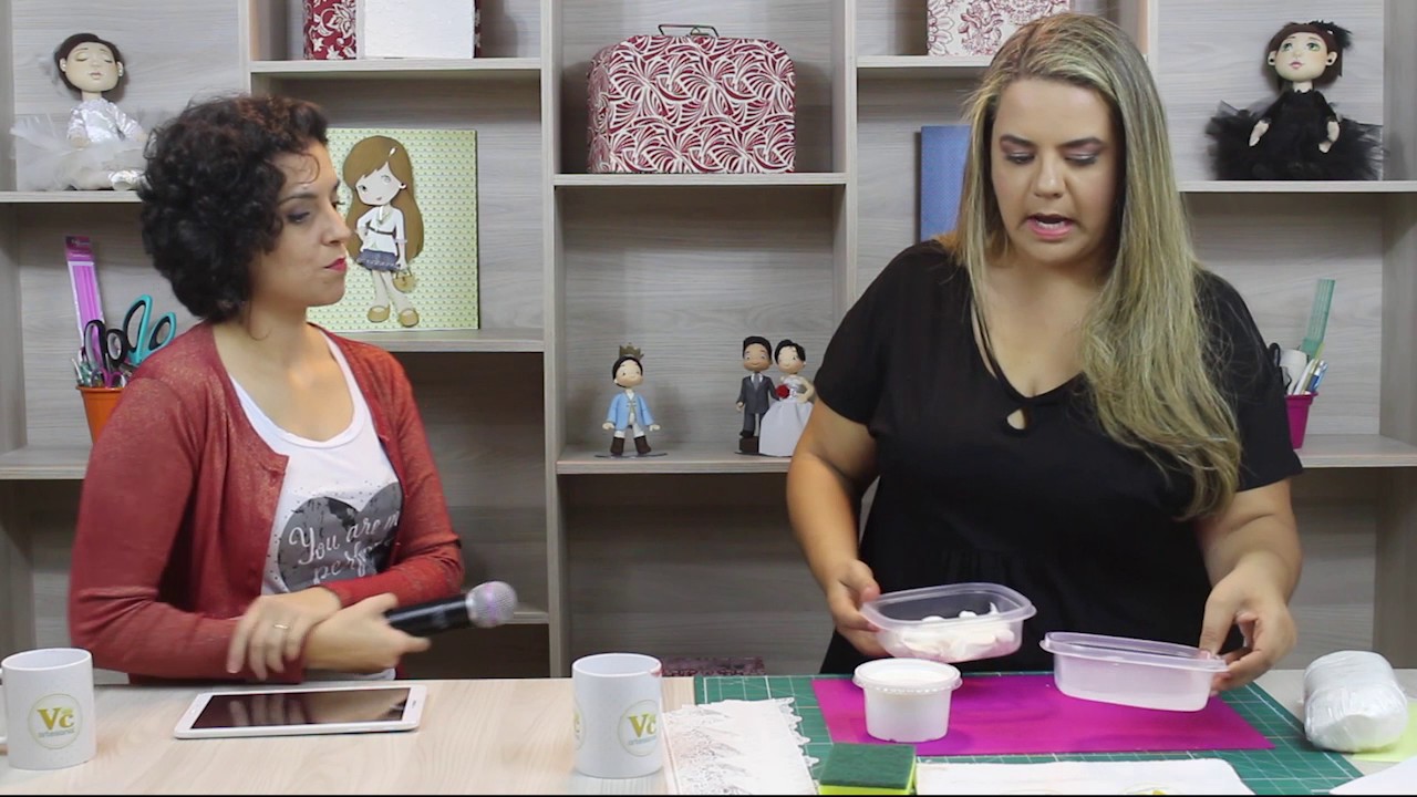 Aprenda renda em Biscuit com Amanda Santos