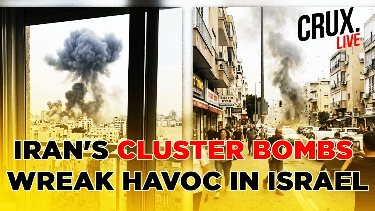 LIVE| Iran's 'Cluster Bombs' Hit Multiple Targets In Israel, One Killed As Millions Hide In Shelters
