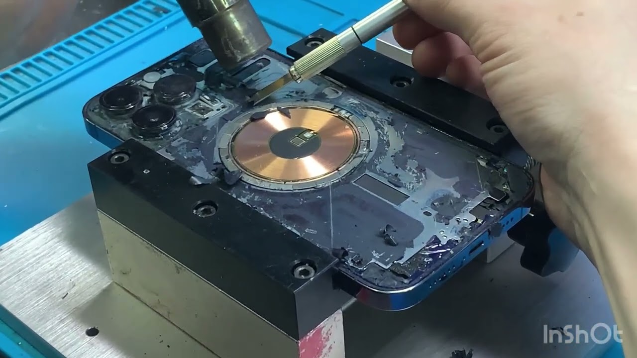 Замена задней крышки IPhone 14 Pro Max без разбора (Полное видео)