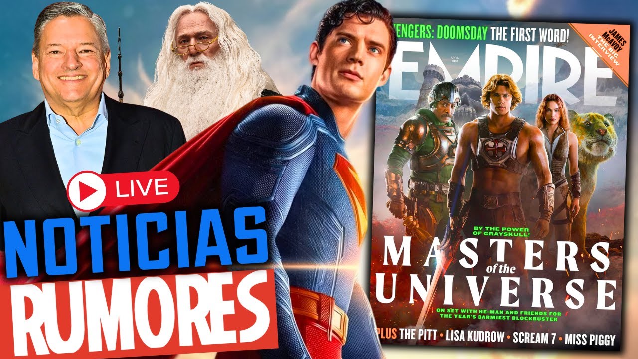¿Superman FRACASÓ?, mini-spoilers AVENGERS DOOMSDAY, detalles MASTERS del UNIVERSO, Dumbledore INART
