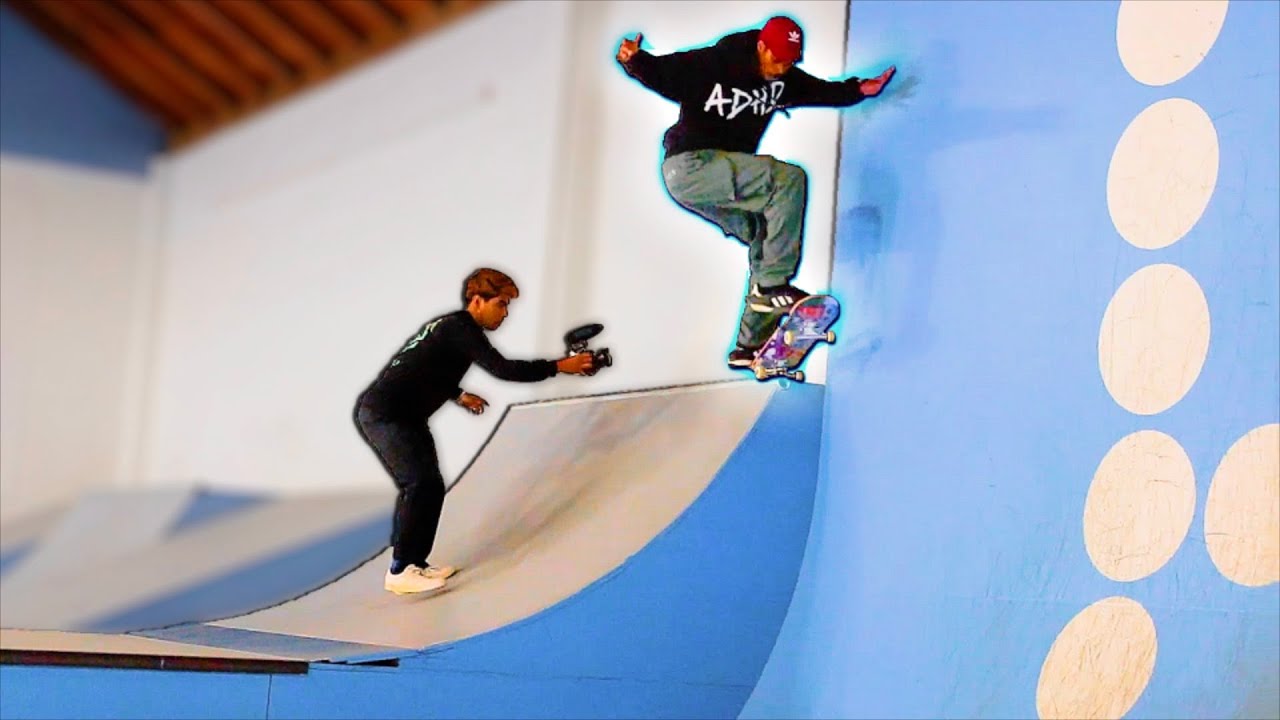 HISTORY IS MADE AT THE BRAILLEHOUSE! (GRIND TO VERT WALL)
