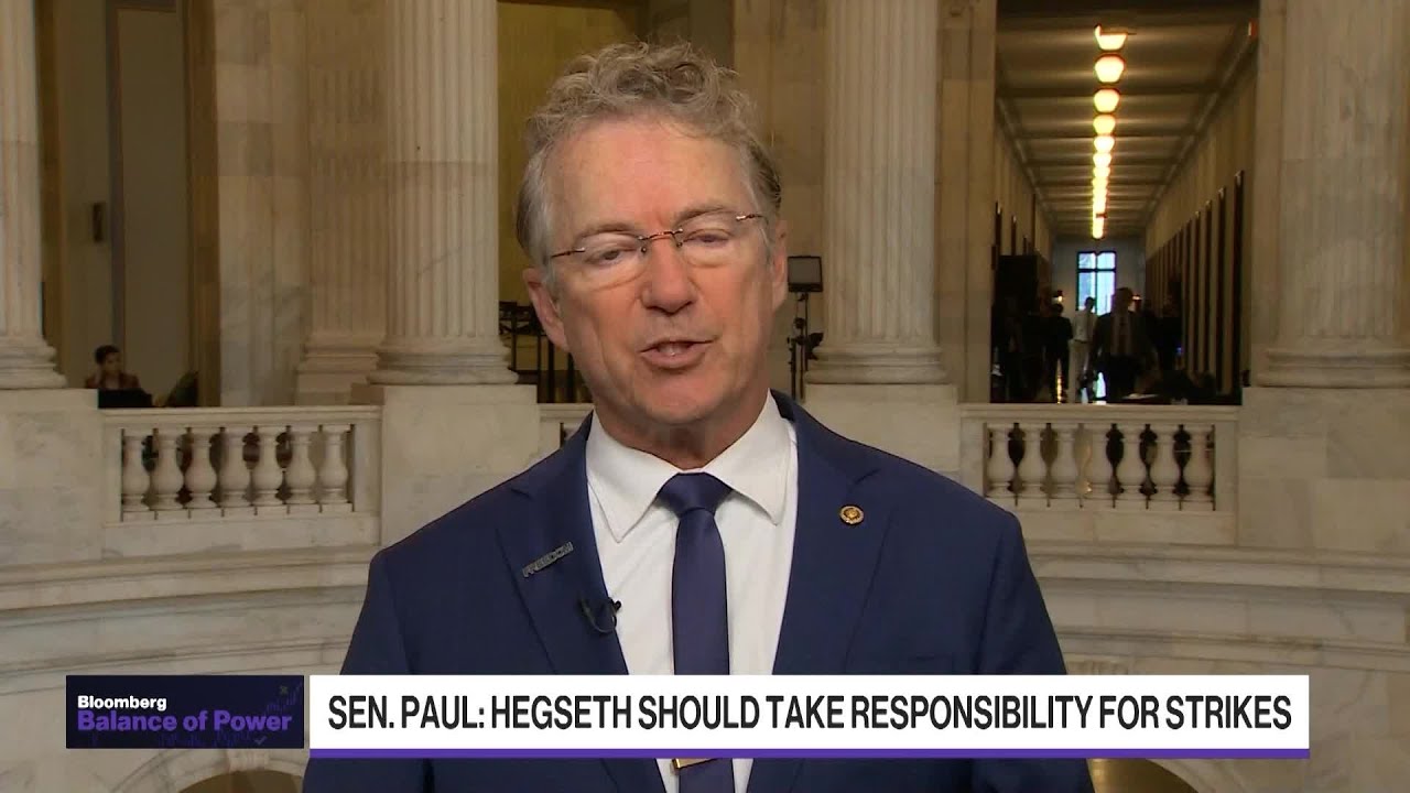 Drug Boat Attacks Are 'Outrageous': Senator Rand Paul