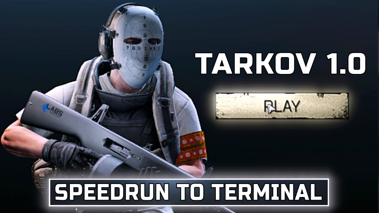 🔴 LIVE - TARKOV 1.0 SPEEDRUN TO TERMINAL (LEVEL 45)