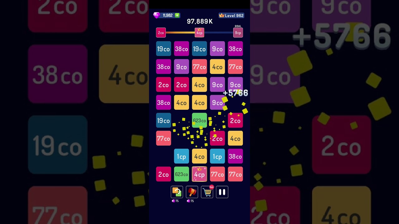 2248 - Numbers Game 2048 #games #gameplay #gameplay