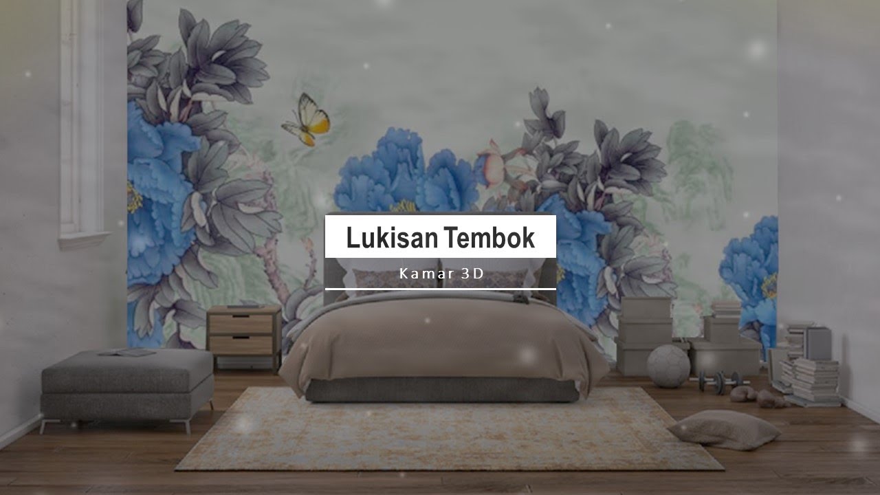 Ahh ~ Lukisan Tembok Kamar 3D Dijamin Membuat Anda Menjadi Nyaman Saat Istirahat