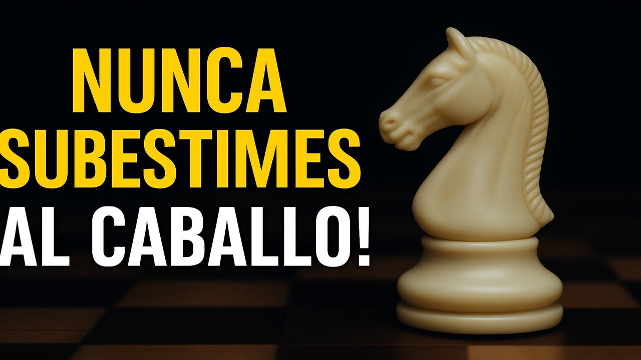 El caballo en ajedrez: La pieza más peligrosa que no entiendes
