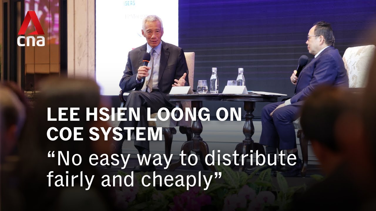 No easy way to distribute COEs fairly and cheaply: SM Lee Hsien Loong
