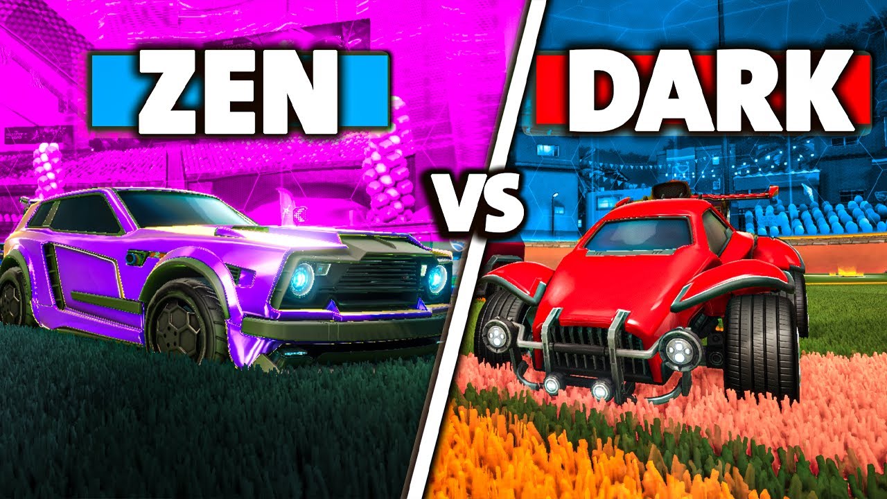 روكيت ليق : وش يصير اذا دارك و زن بنفس القييم 🔥🔥 DARK VS ZEN