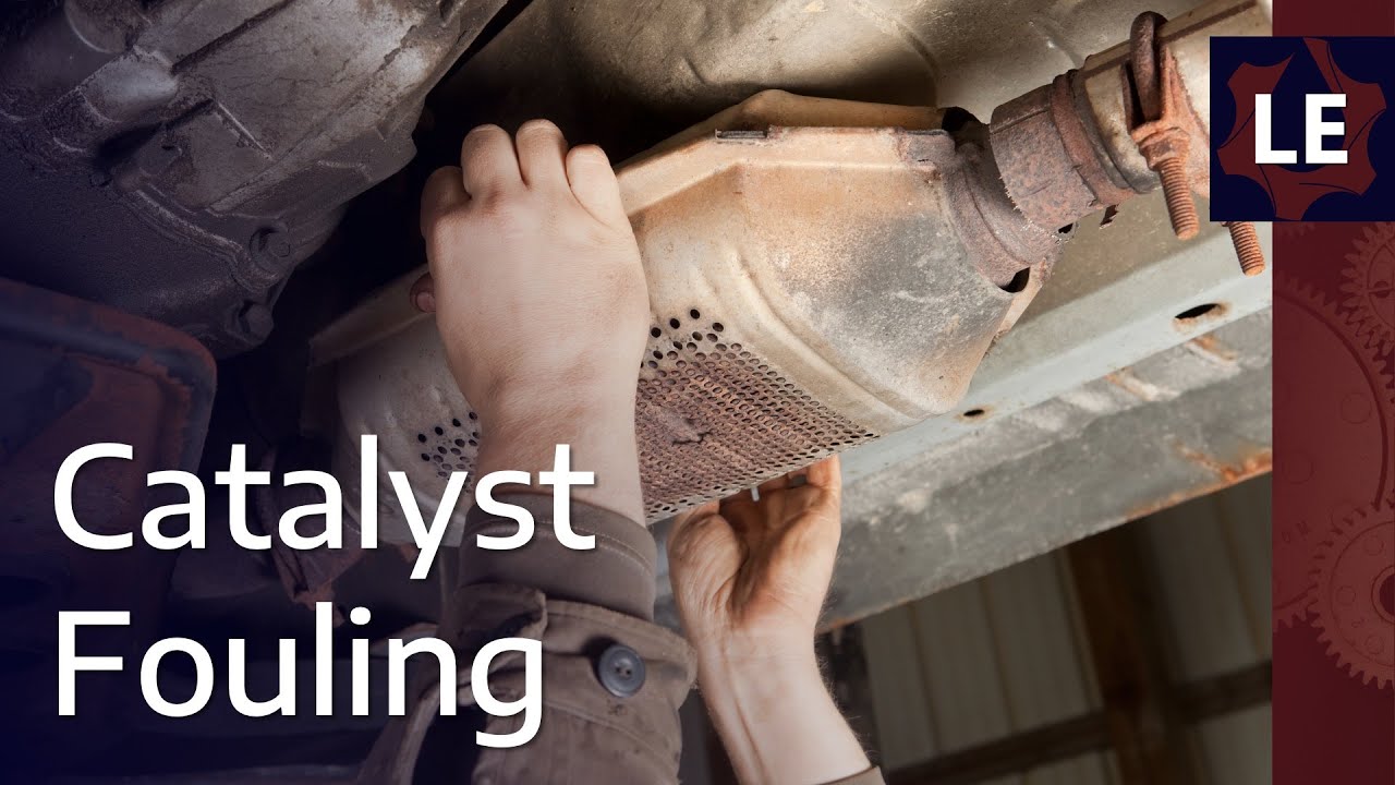How do oil additives cause catalyst fouling?