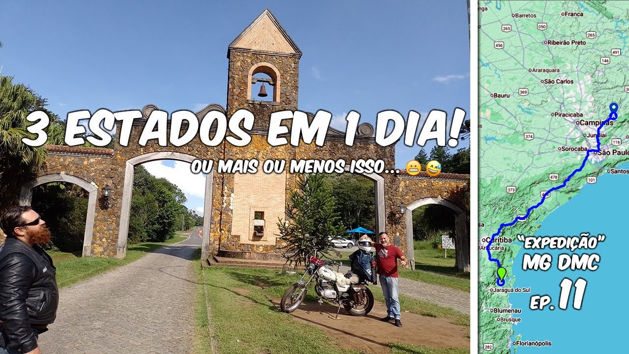 CRUZAMOS 3 ESTADOS (Ou quase isso!) –  