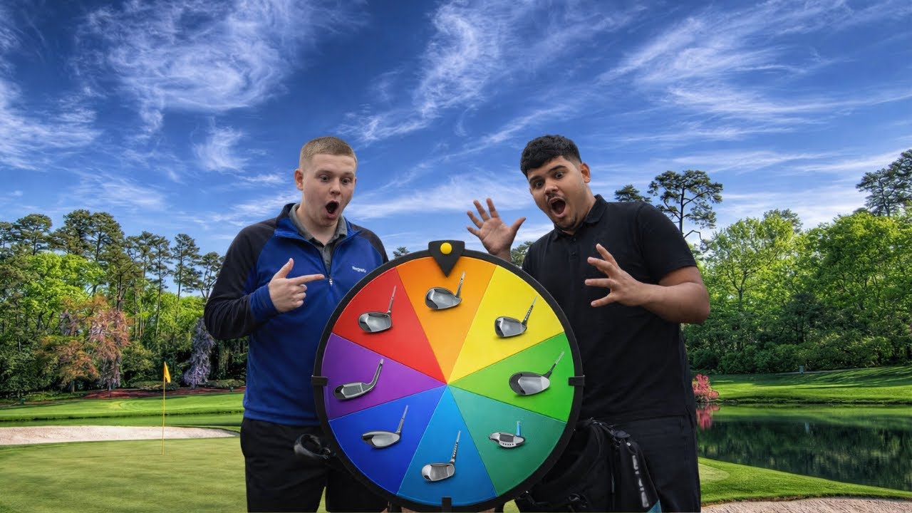 we played GOLF but every hole was a NEW CHALLENGE!!