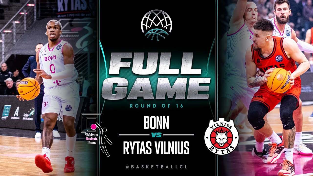 FULL GAME Telekom Baskets v Rytas Vilnius | Basketball Champions League 2022/23